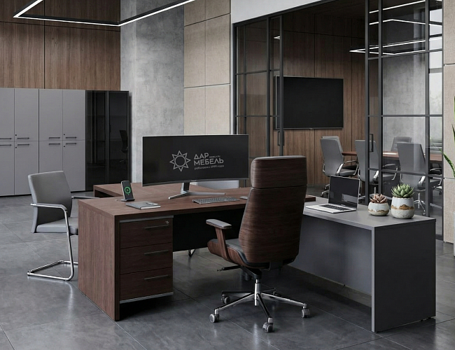 фото кабинет Кортез Венге №2