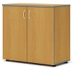 Офисный шкаф закрытый, низкий