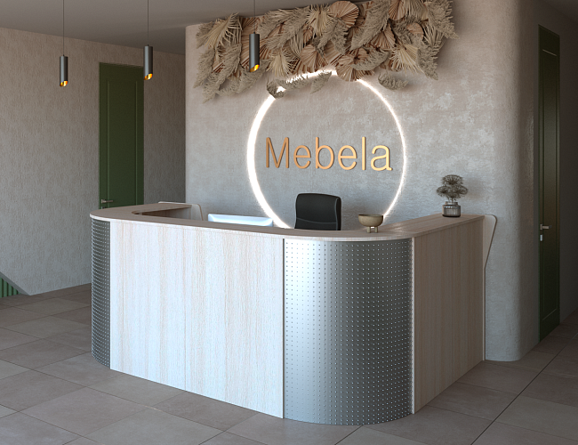 фото стойка ресепшн Эдем +