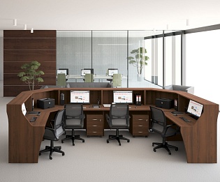 фото стойка ресепшн Комфорт  №4