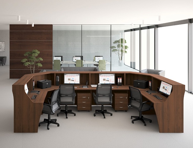 фото стойка ресепшн Комфорт №4