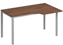 Стол письменный на П-образном металлокаркасе (правый)