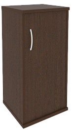 Офисный шкаф узкий низкий закрытый, Л/Пр.