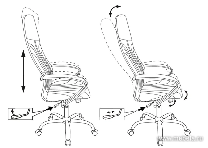 кресло CH-610SL