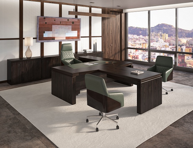 фото кабинет Franklin Шпон  №5