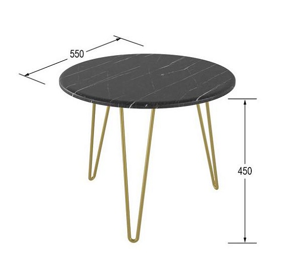 фото Столик Рид Голд 430 + №3