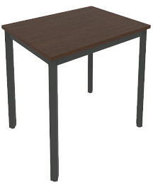 Стол письменный на П-образном металлокаркасе Slim