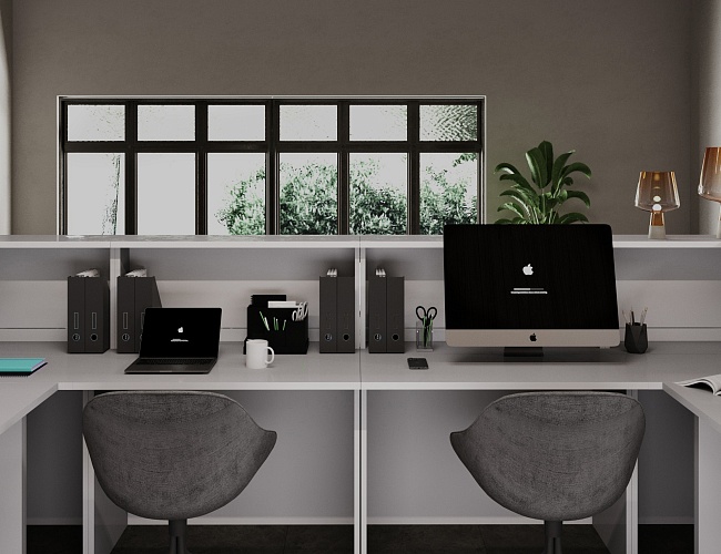 фото ресепшн Steel White №4