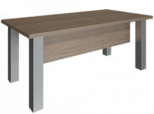 Стол для руководителя на металлокаркасе