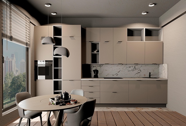 фото Офисная кухня Vok МДФ №5