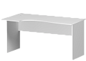 Письменный стол криволинейный, левый