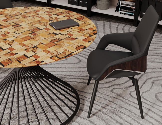 фото столы переговоров Oak + №3