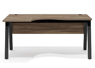 Стол эргономичный на металлокаркасе (левый)