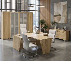 кабинет Корнер Гикори