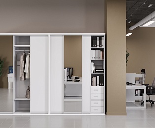 фото Шкафы-Купе Maris White  №2