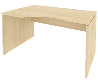 Стол рабочий эргономичный, левый