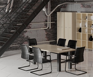 фото столы First Metal Maple  №2