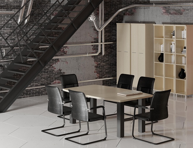 фото столы First Metal Maple №2