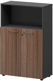 Офисный шкаф средний с нишей