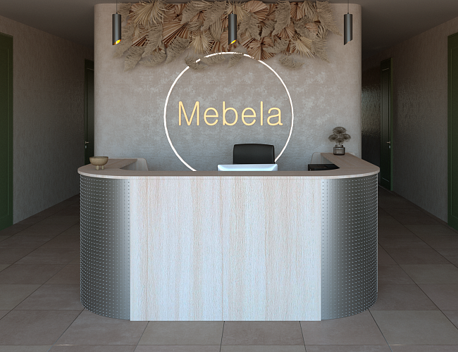 фото стойка ресепшн Эдем + №2