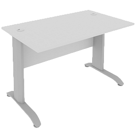 Стол письменный на L-образном металлокаркасе