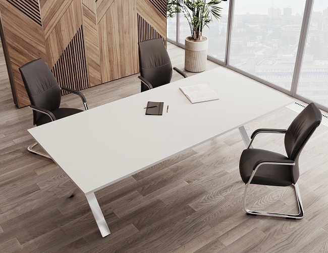 фото столы Cross White №2