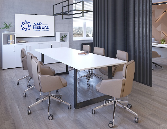 фото кабинет Оникс Белый №4