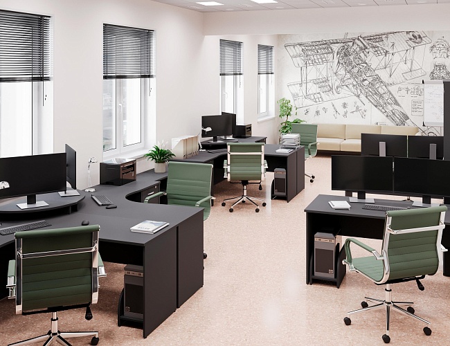 фото мебель Riva Anthracite №5