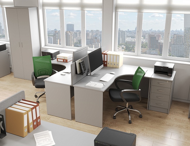 фото Офисная мебель Riva Grey №5