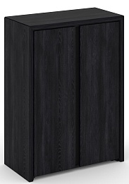 Офисный шкаф средний широкий (2 средних фасада ЛДСП)