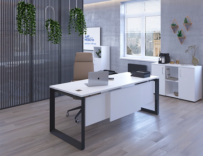 фото кабинет Onix White