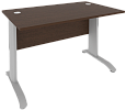 Стол письменный на L-образном металлокаркасе