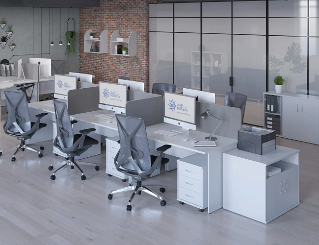 фото Офисная мебель Riva Grey №4