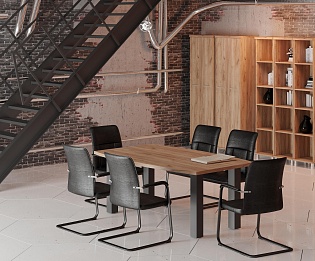 фото столы First Metal Dub  №2