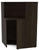 Стойка ресепшн угловая Эдем (металл. пластик)