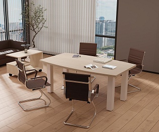 фото столы First Metal Maple 