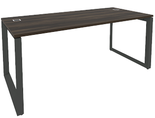 Стол руководителя на О-образном металлокаркасе