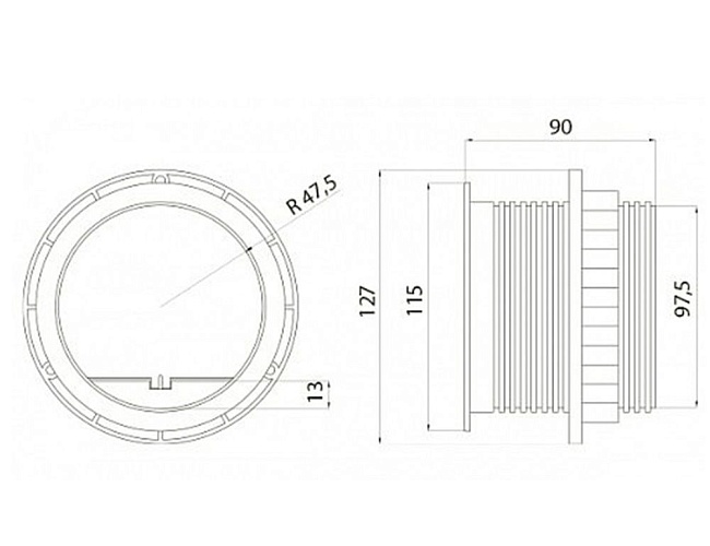 фото Розетка круглая Charger №5