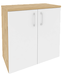 Офисный шкаф низкий широкий